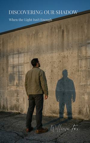 Discovering Our Shadow book cover — a man facing his shadow on a concrete wall
